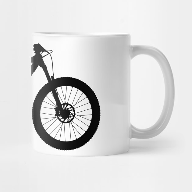 Trek Remedy Mountain Bike Silhouette by gktb